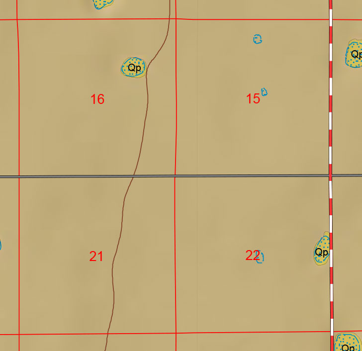 small geologic map