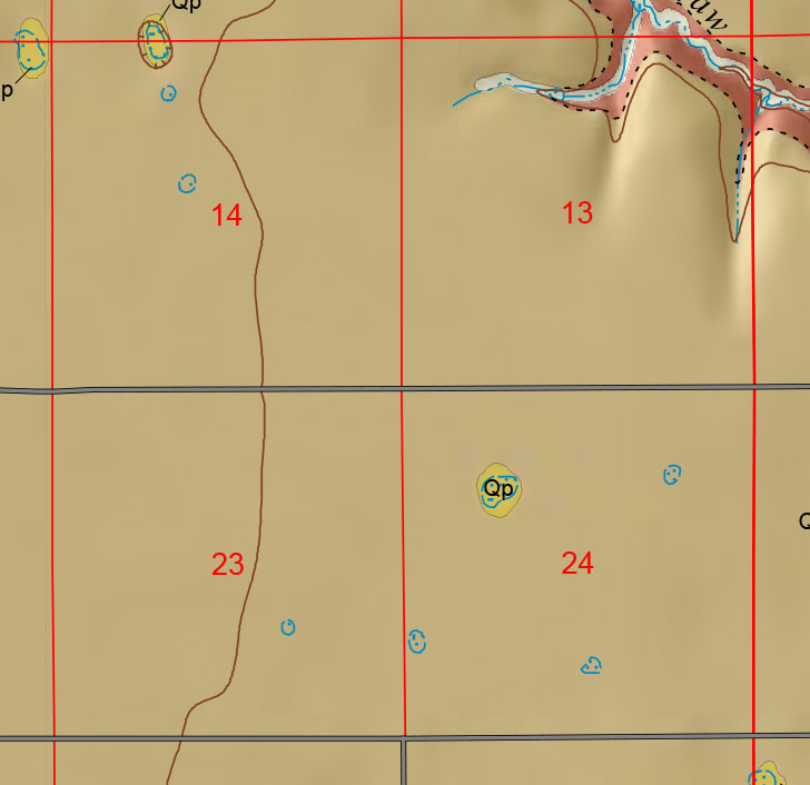 small geologic map