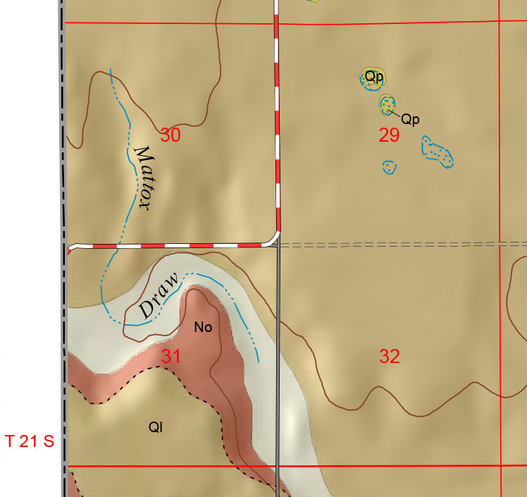 small geologic map