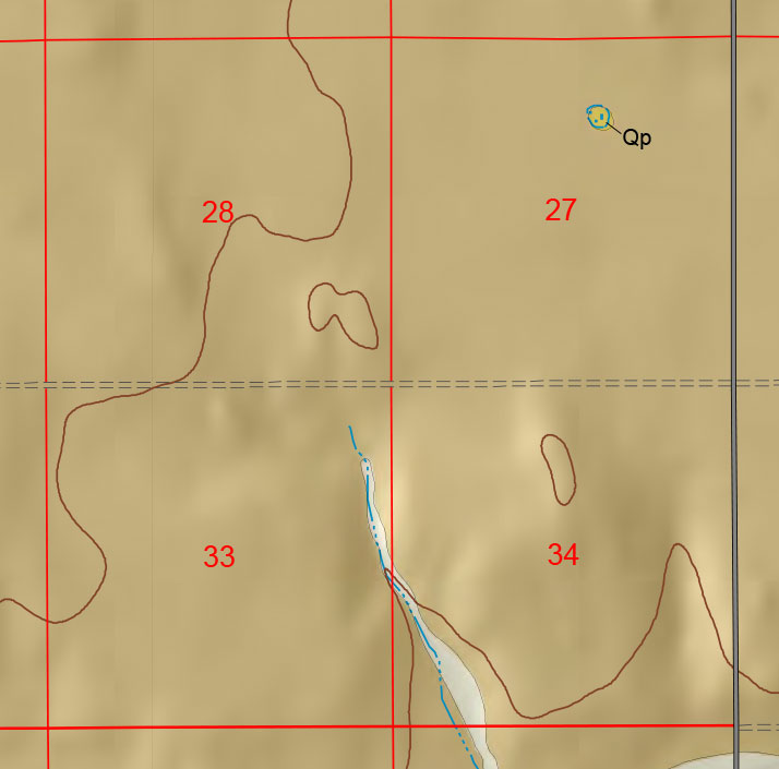 small geologic map