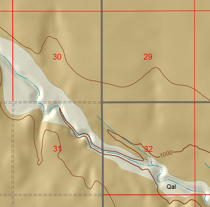 small geologic map
