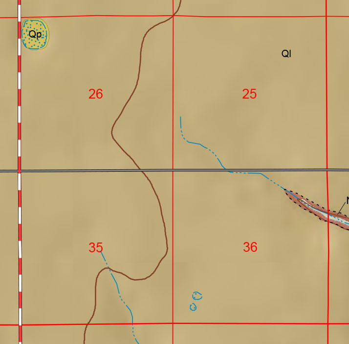 small geologic map