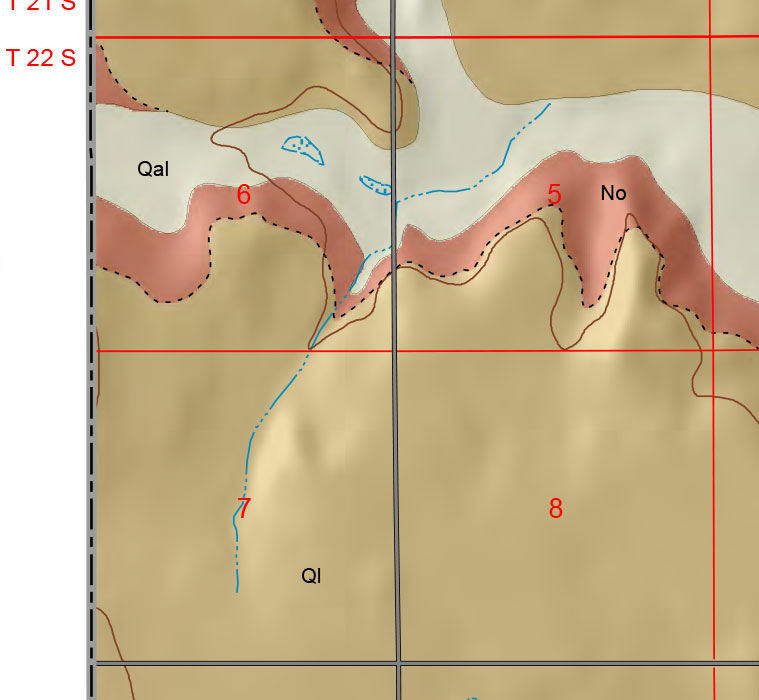small geologic map