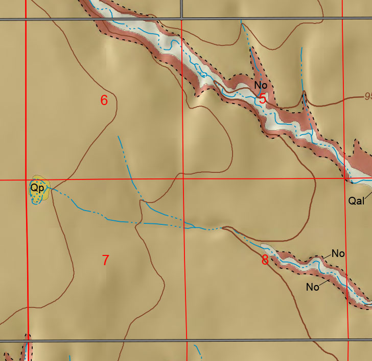 small geologic map