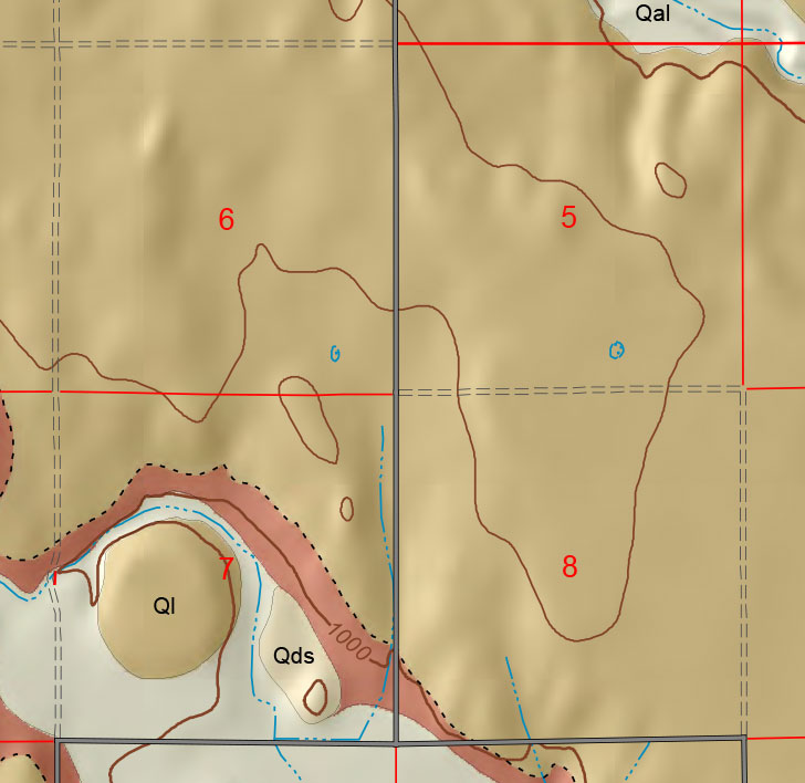 small geologic map