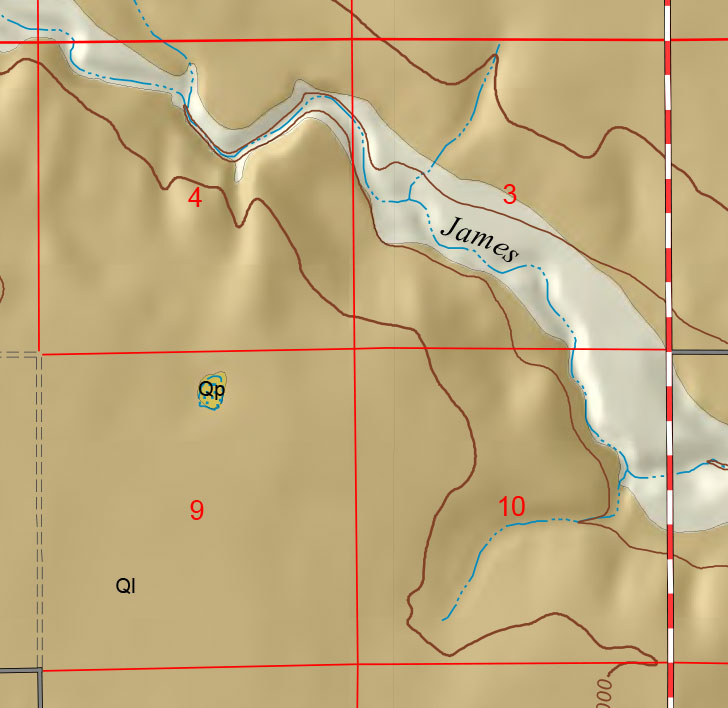 small geologic map
