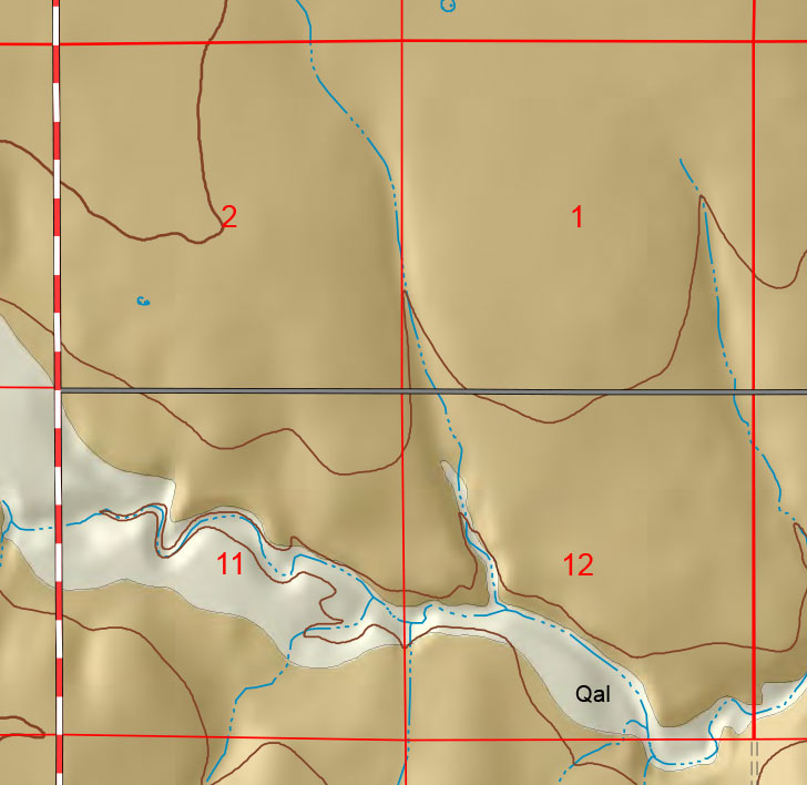 small geologic map