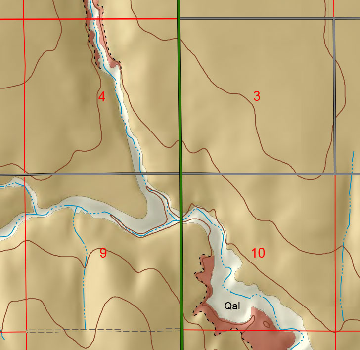 small geologic map