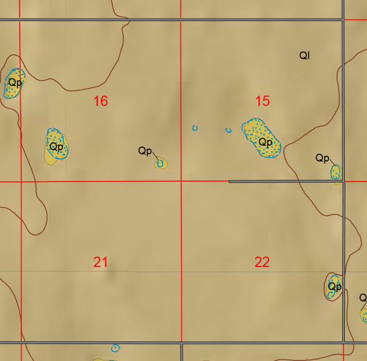 small geologic map