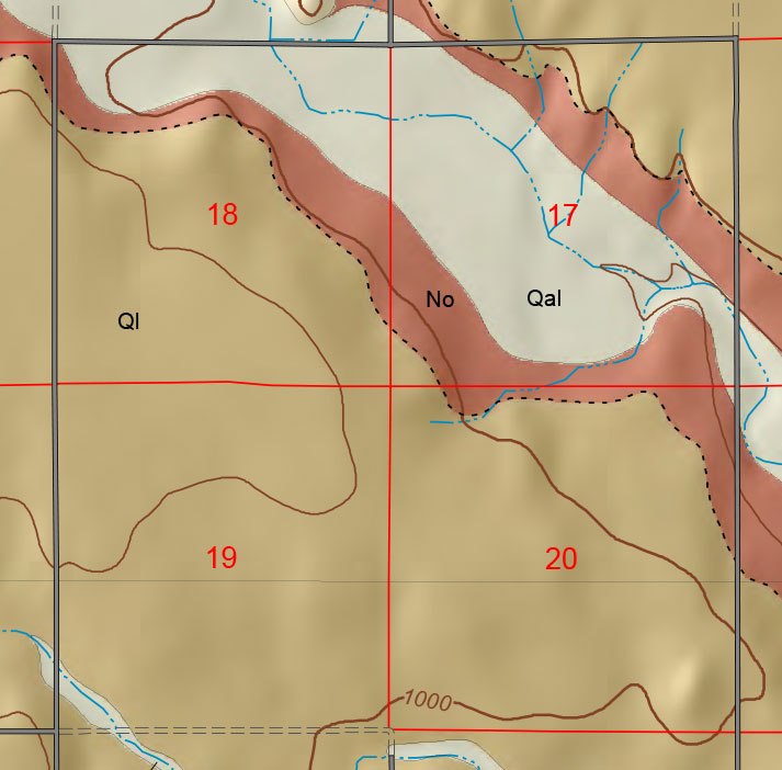 small geologic map