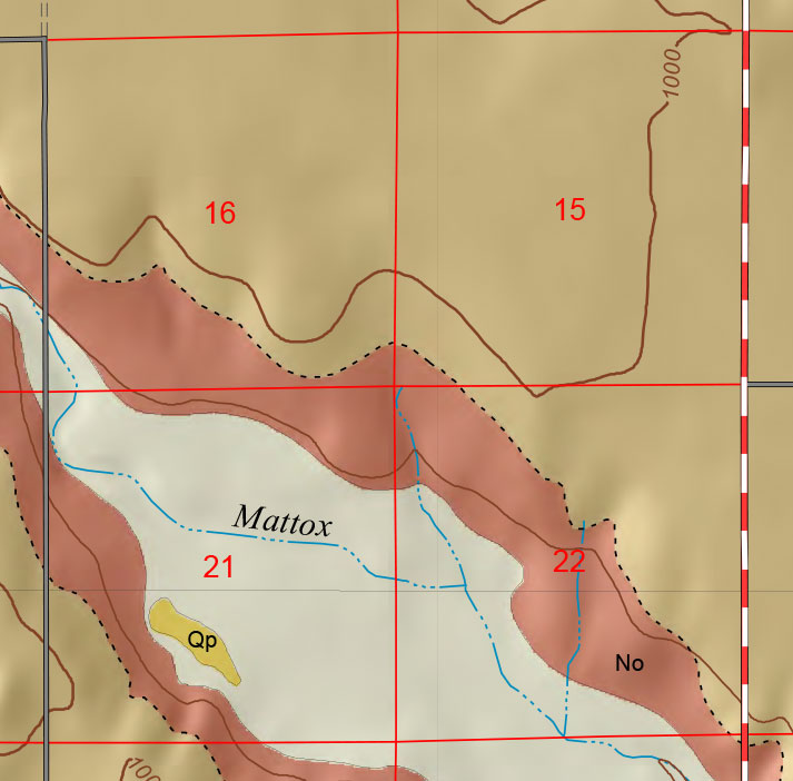 small geologic map