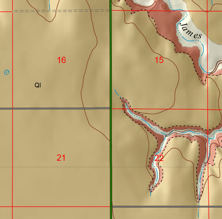 small geologic map