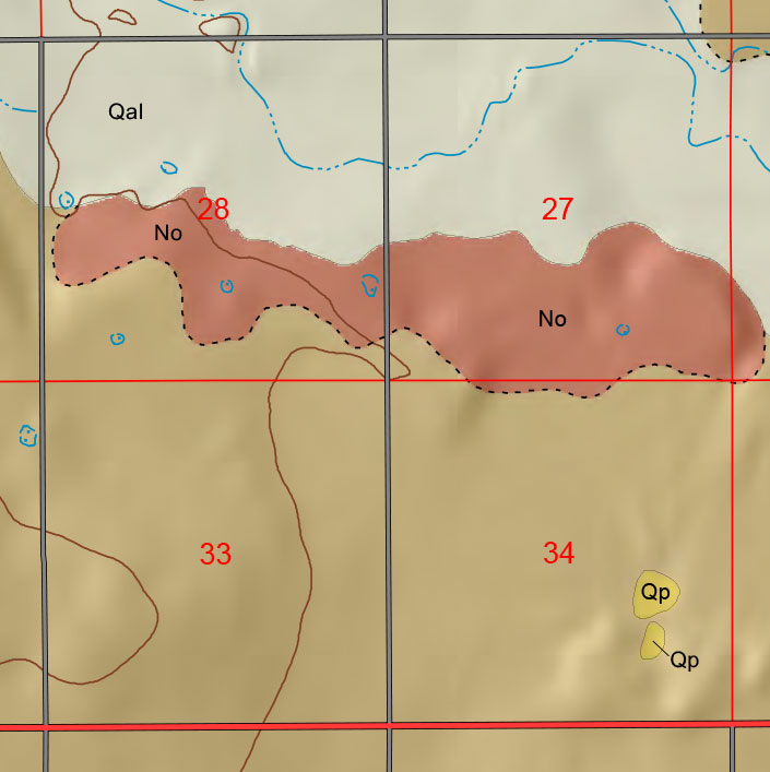 small geologic map