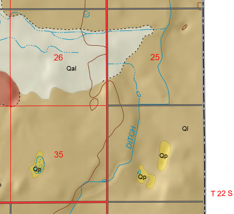 small geologic map