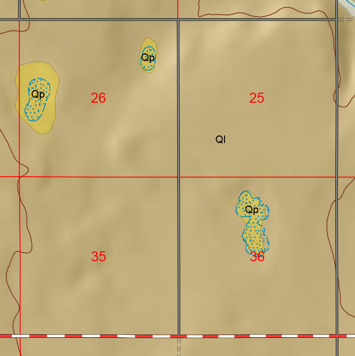small geologic map
