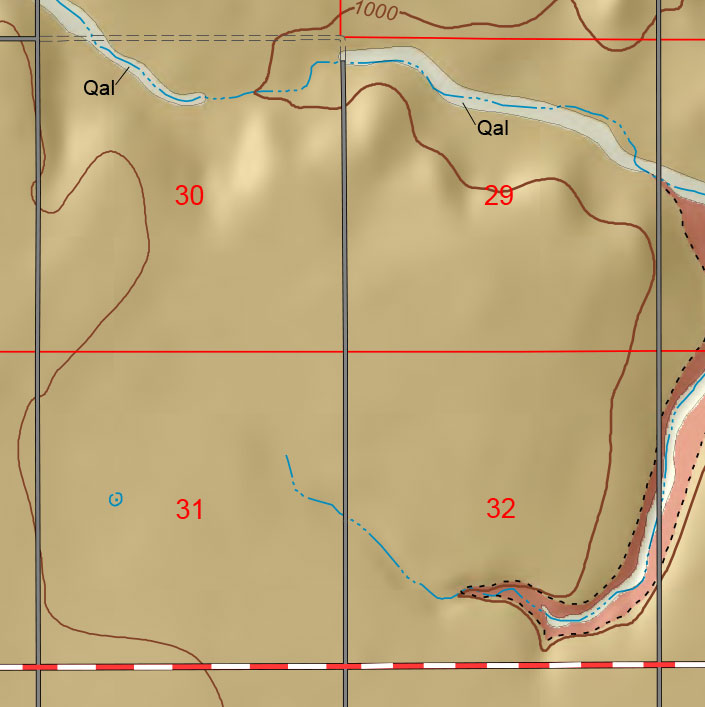 small geologic map