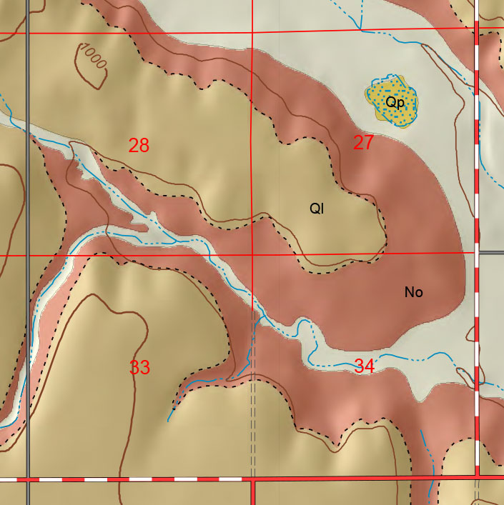 small geologic map