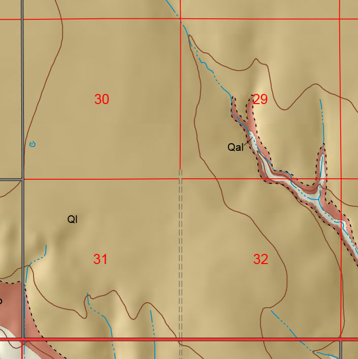small geologic map