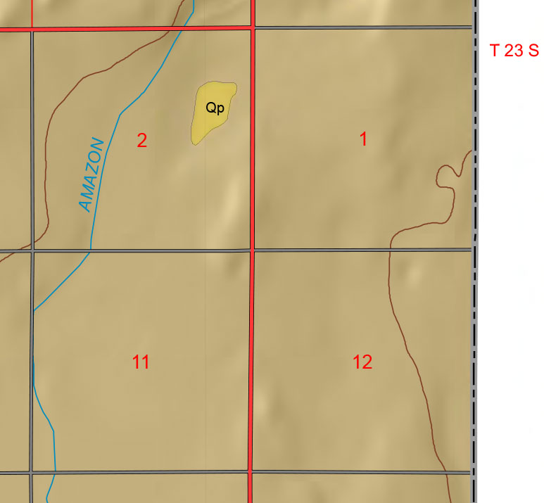 small geologic map