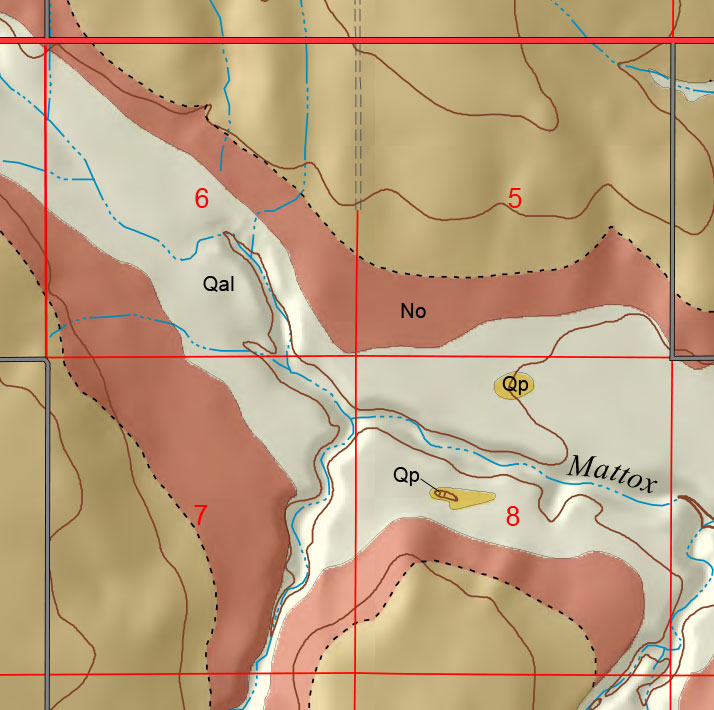 small geologic map