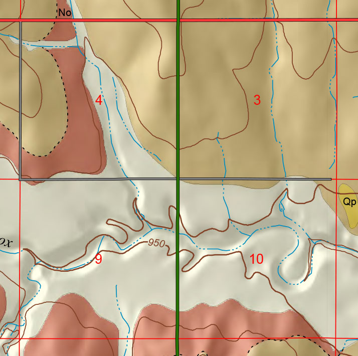 small geologic map