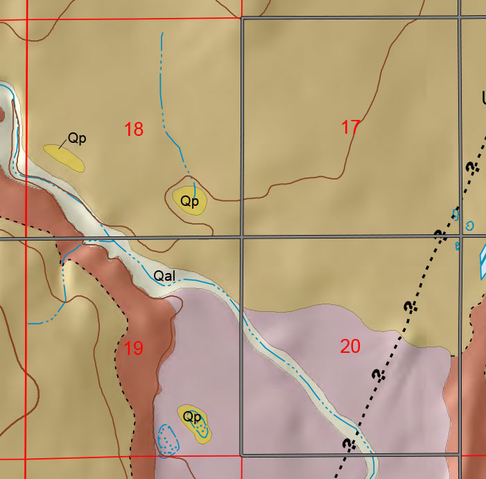 small geologic map