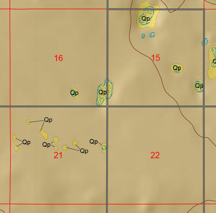 small geologic map