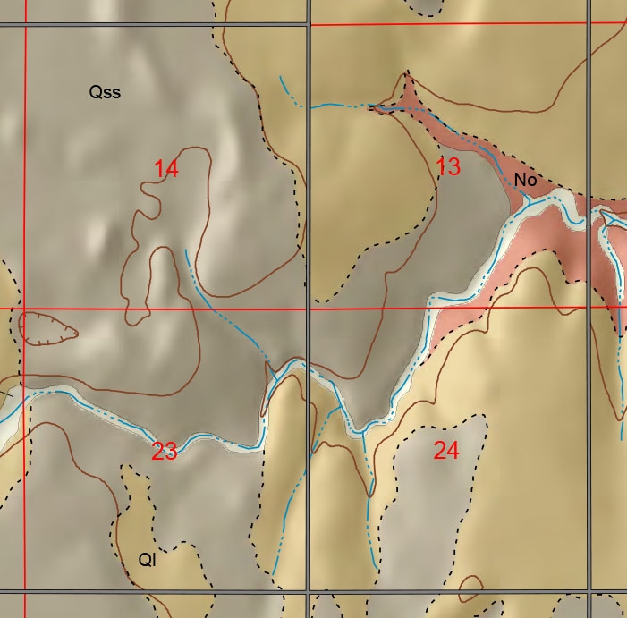 small geologic map