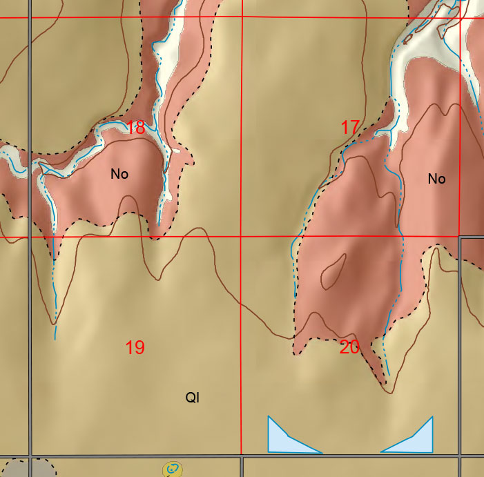 small geologic map