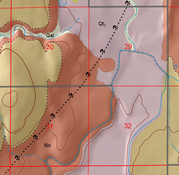 small geologic map