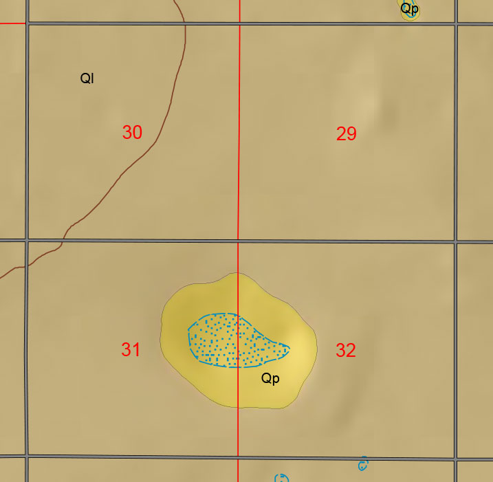 small geologic map