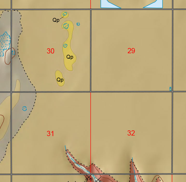 small geologic map