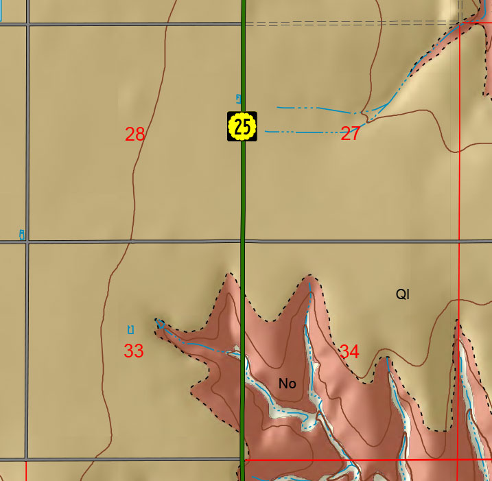 small geologic map