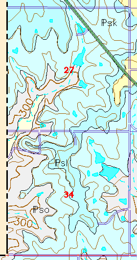 small geologc map