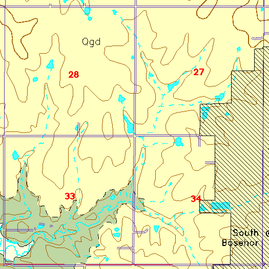 small geologc map