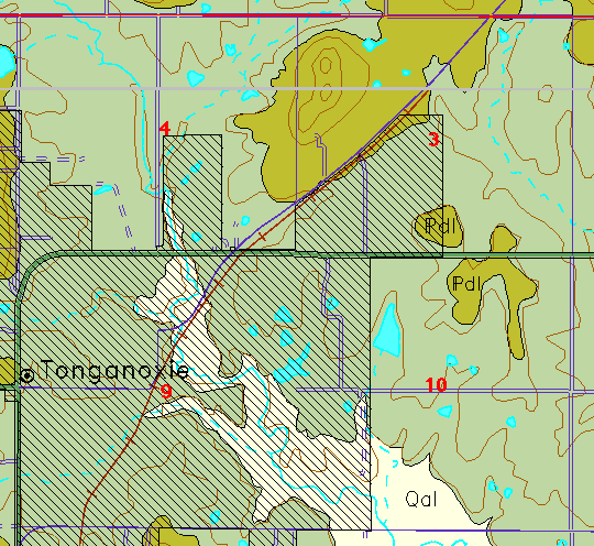 small geologc map