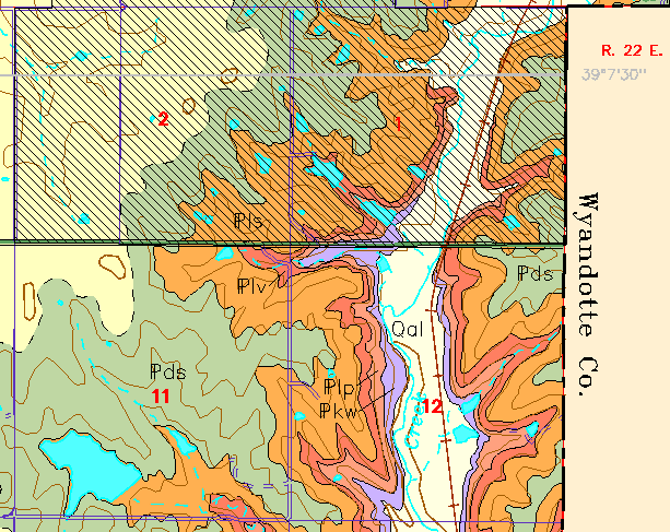 small geologc map