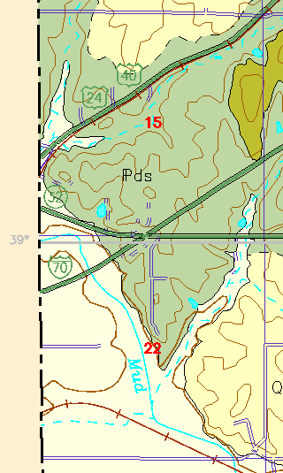 small geologc map