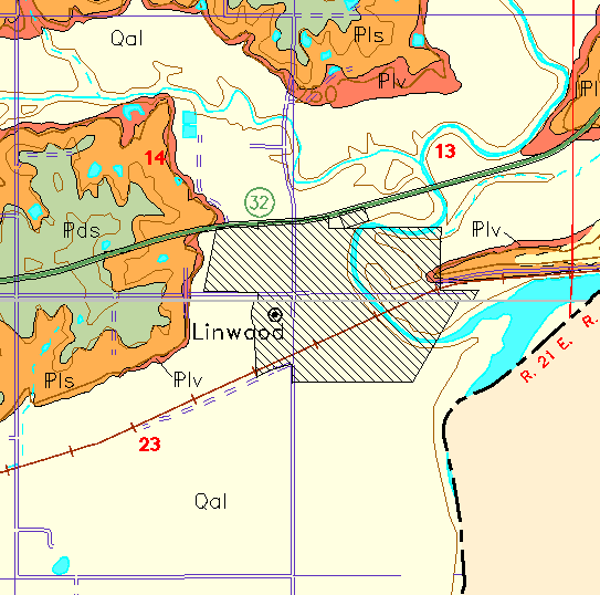 small geologc map