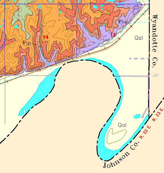 small geologc map