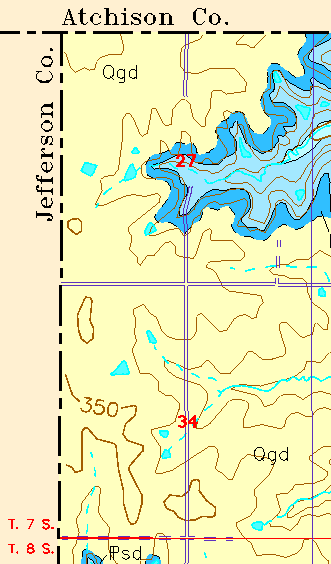 small geologc map