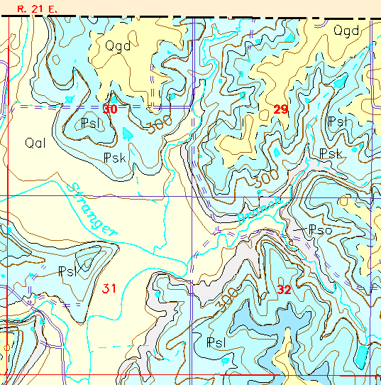 small geologc map