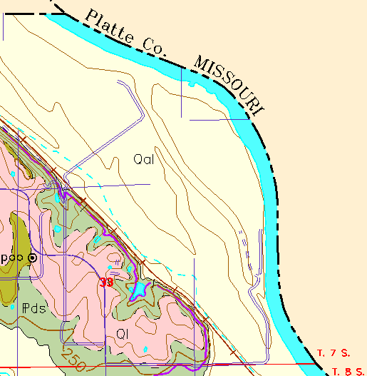 small geologc map