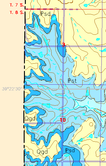 small geologc map