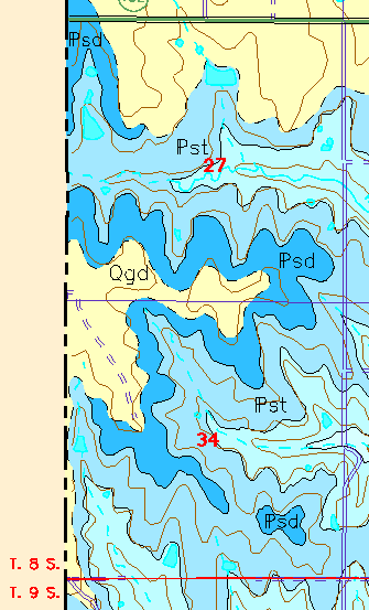 small geologc map