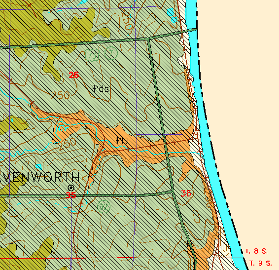 small geologc map