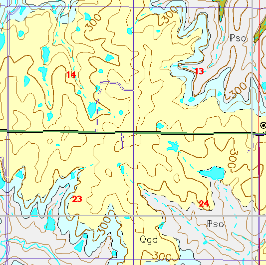 small geologc map