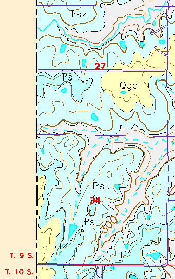 small geologc map