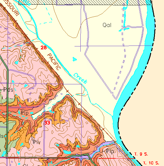 small geologc map