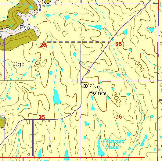 small geologc map